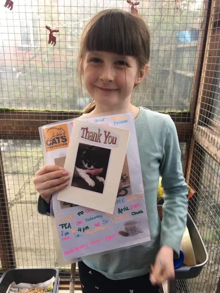 41stB's tweet photo. Another #charities badge given out today. A Brownie has raised money for @CatsProtection. She donated some cat accessories to the Preston sanctuary. Well Done 😄 https://t.co/CnOIpL2VyL