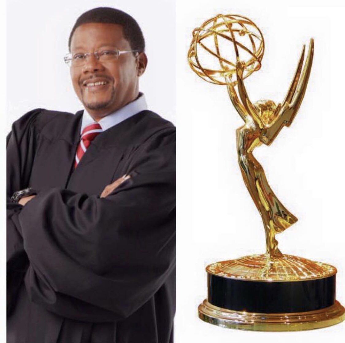 JudgeGregMathis's tweet photo. Congratulations to my staff! We were nominated for an Emmy today! #blessed #grateful https://t.co/5bD3oBjTjl