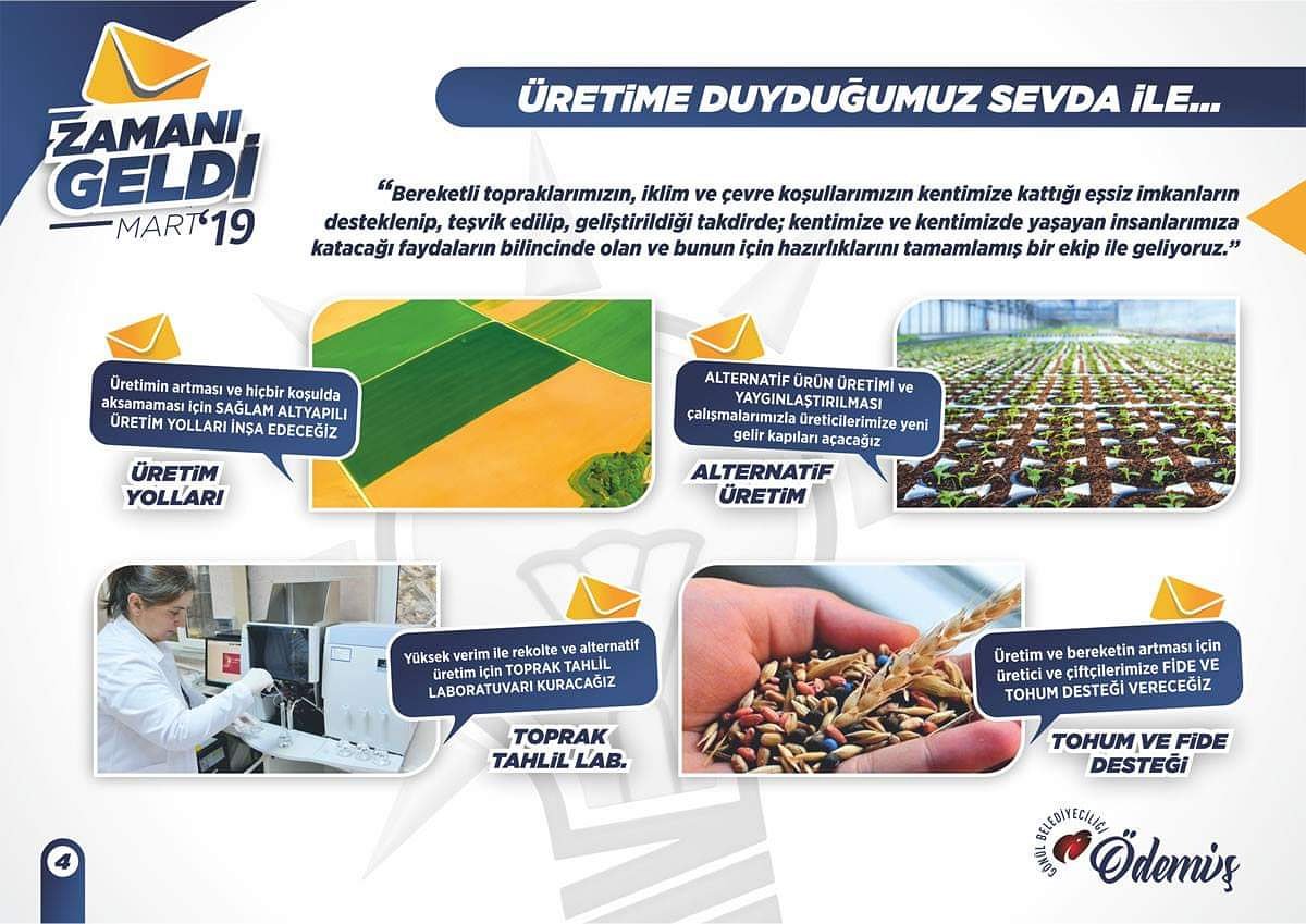 BezmezMunir's tweet photo. ÜRETİME DUYDUĞUMUZ SEVDA İLE...

"Topraklarımızın ve iklim ile çevre koşullarımızın kentimize kattığı eşsiz imkanların desteklenip, teşvik edilip, geliştirildiği takdirde; kentimize ve kentimizde yaşayan insanlarımıza katacağı faydaları bilerek geliyoruz"

#ZamanıGeldi #Ödemiş https://t.co/ir2inXjlh1