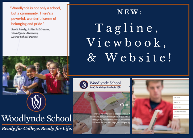 WoodlyndeSchool's tweet photo. We are excited to announce that this week Woodlynde School unveiled its:
-New Tagline
-New Viewbook
-New Website
Head over to our new website to view all three: https://t.co/e5fn85RaMp #website #tagline #viewbook #privateschool https://t.co/ILK85JWshe