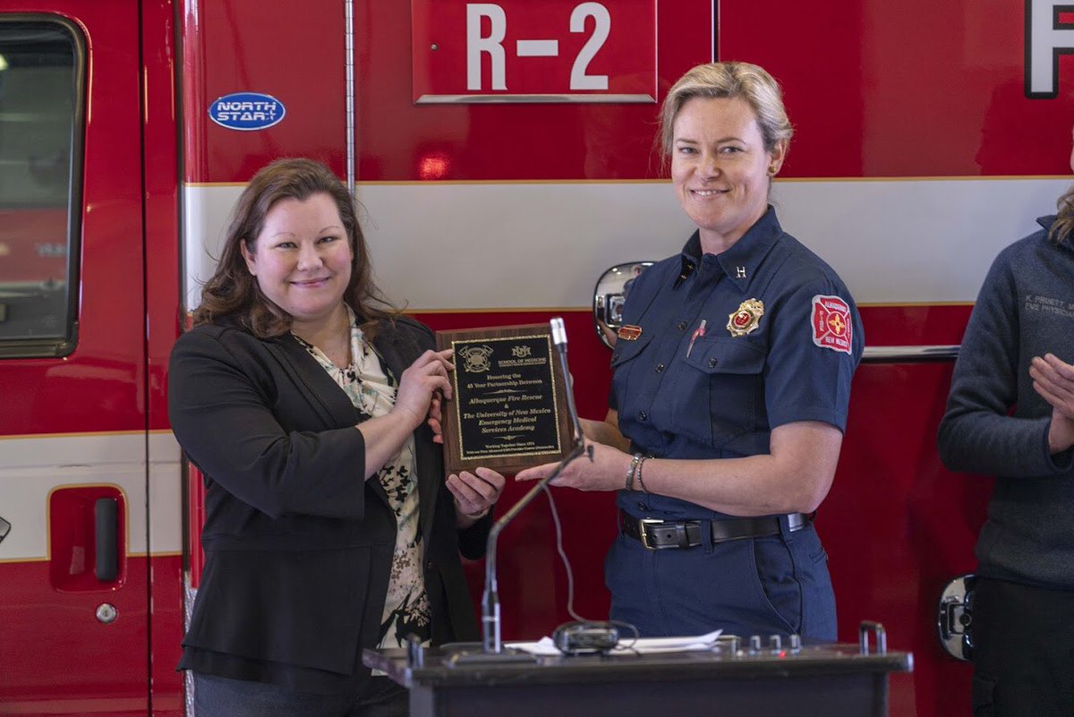 UNM EMS Academy tweet media