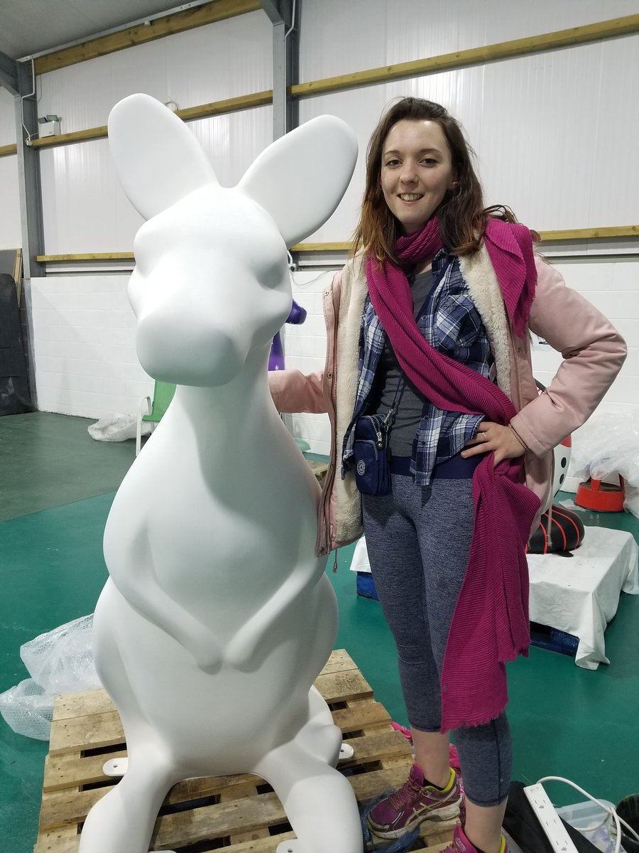 Just arrived on the Isle of Man and unwrapped my wallaby! Super excited to get started 🤗 <a href="/Wallabies2019/">Wallabies Gone Wild</a>