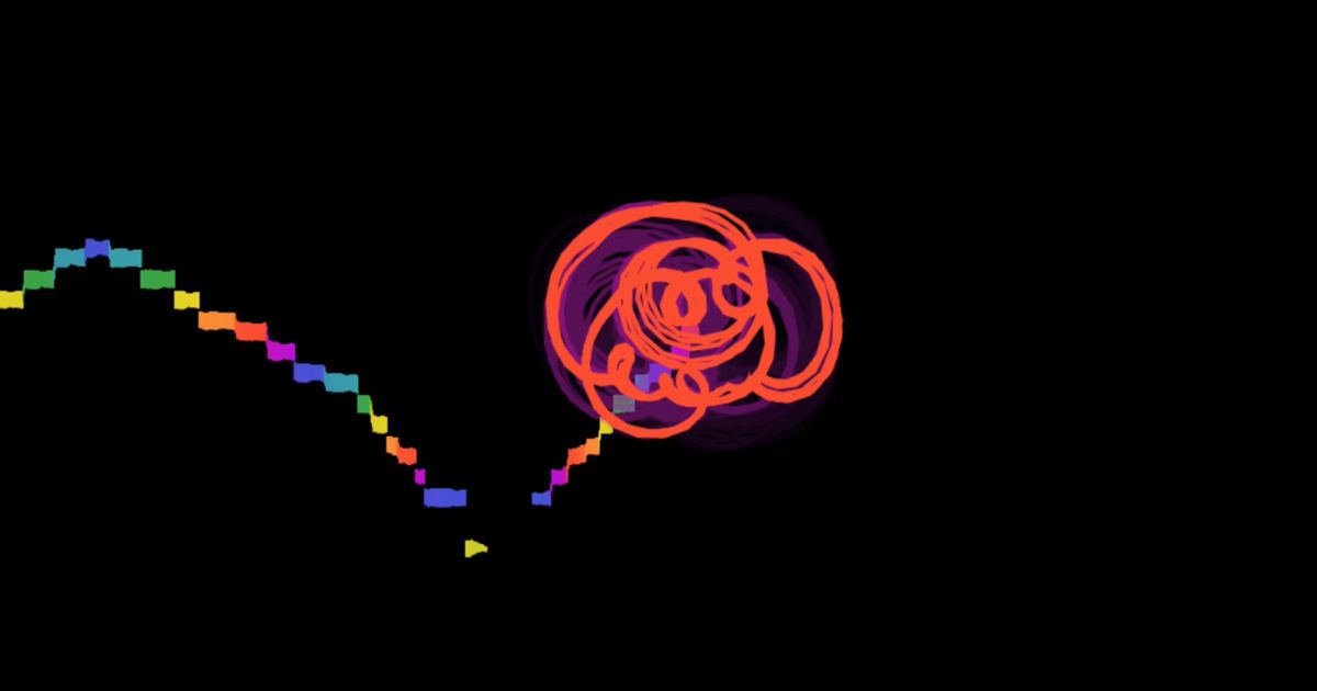 audiocrawl's tweet photo. This is a tool for visualizing music. You can turn on your mic to sing or play sounds. Show the subtle textures of sound or the paths and shapes of different melodies - https://t.co/g3dW5TBwaX #WebAudio #visualization https://t.co/03ZBWKJbu6