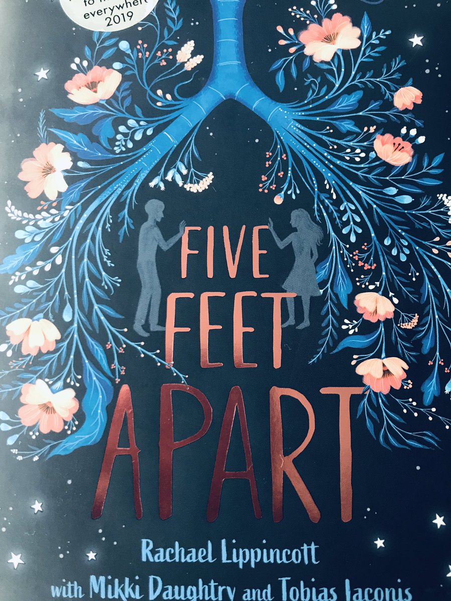 MissBurtonTMS's tweet photo. Shoutout to Keira Leitner for letting me borrow her copy of Five Feet Apart! After all, the book is always better than the movie 📚 #OurTallmadge https://t.co/bNkhgf2l9N
