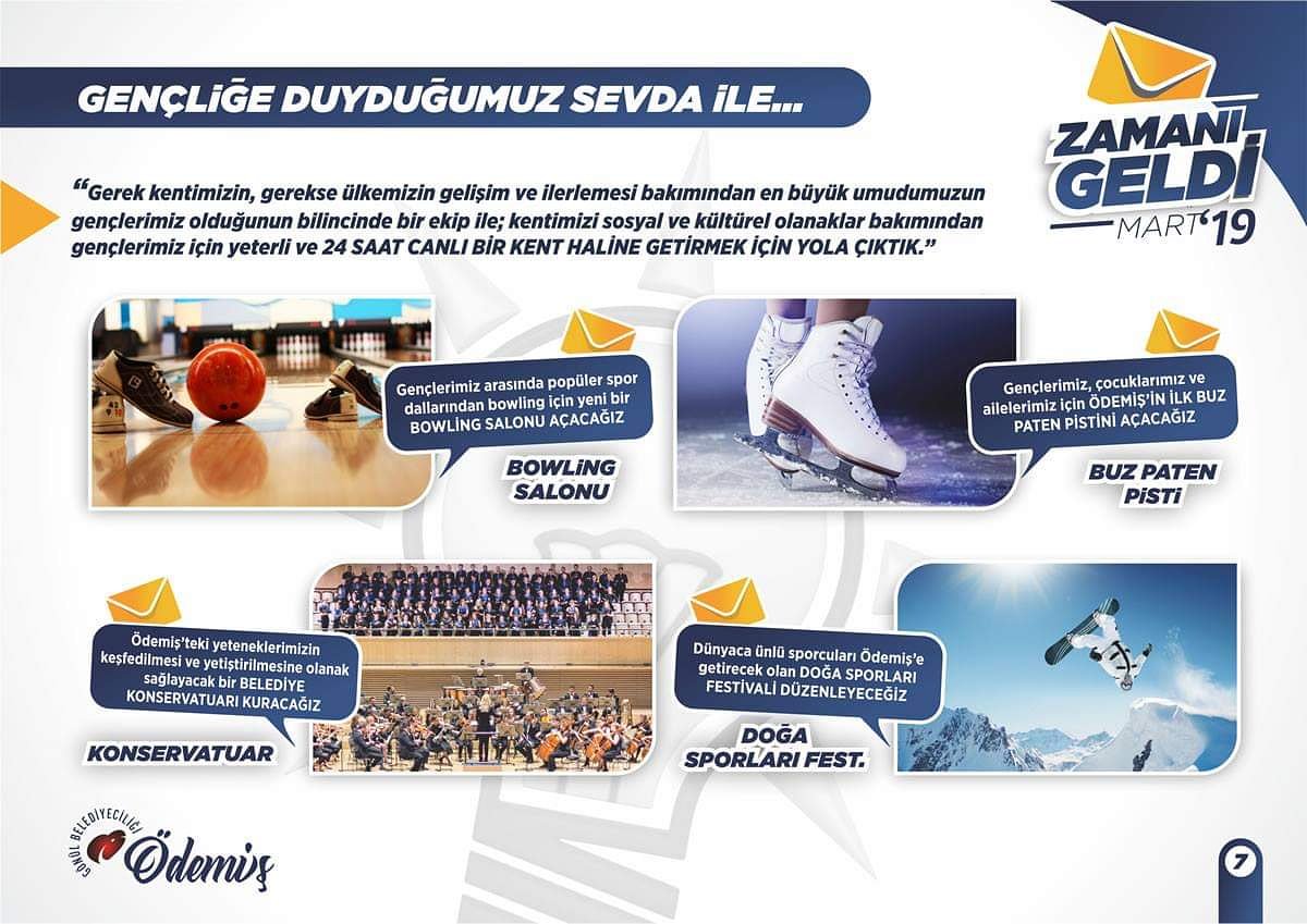 BezmezMunir's tweet photo. GENÇLİĞE DUYDUĞUMUZ SEVDA İLE...

"En büyük umudumuzun gençlerimiz olduğunun bilincinde bir ekip ile; kentimizi sosyal ve kültürel olanaklar bakımından gençlerimiz için yeterli ve 24 SAAT YAŞANABİLİR BİR KENT HALİNE GETİRMEK İÇİN YOLA ÇIKTIK."

#ZamanıGeldi #Ödemiş https://t.co/vWdctl5lBZ