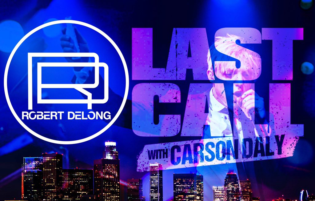 DeLongMusic's tweet photo. For all you night owls.. you can catch “Favorite Color Is Blue” and “Long Way Down” tonight on #NBC’s @lastcallcd at 1:35am EST https://t.co/tDAdVrRCfd