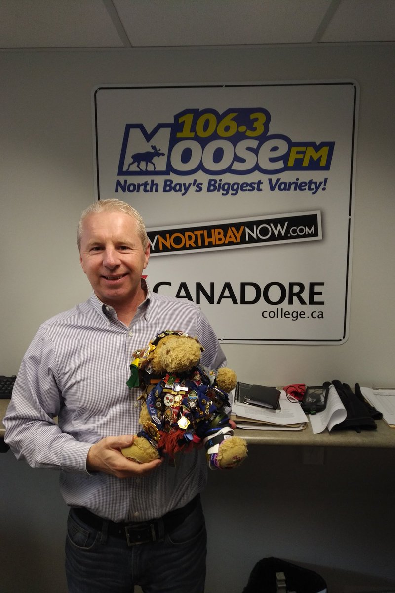 ChiefDevine's tweet image. Dropped into 106.3 The Moose to see my long time high school buddy Mike Monaghan and introduce police personality Mr. Moosey  check out the story @
youtube.com/watch?v=KL5WfR…