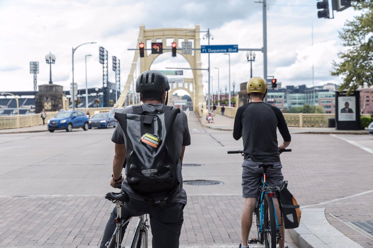 DowntownPitt's tweet photo. Our transportation and mobility advocacy continued. We joined @KTFC_PA, worked with @healthyridepgh to install additional bike stations in Downtown, and served on the @openstreetspgh planning committee #PDPAM https://t.co/JrfE8l896B