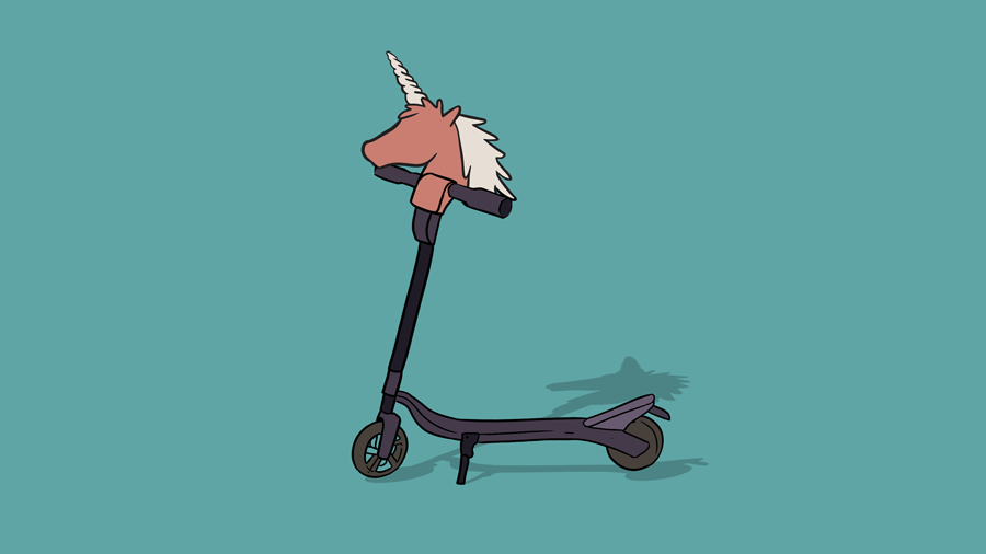 SaaSicorn's tweet photo. Watch your back @limebike &amp; @BirdRide! Unicorns be coming for you 2020.

#SaaSicorn https://t.co/9w2S0adr3w