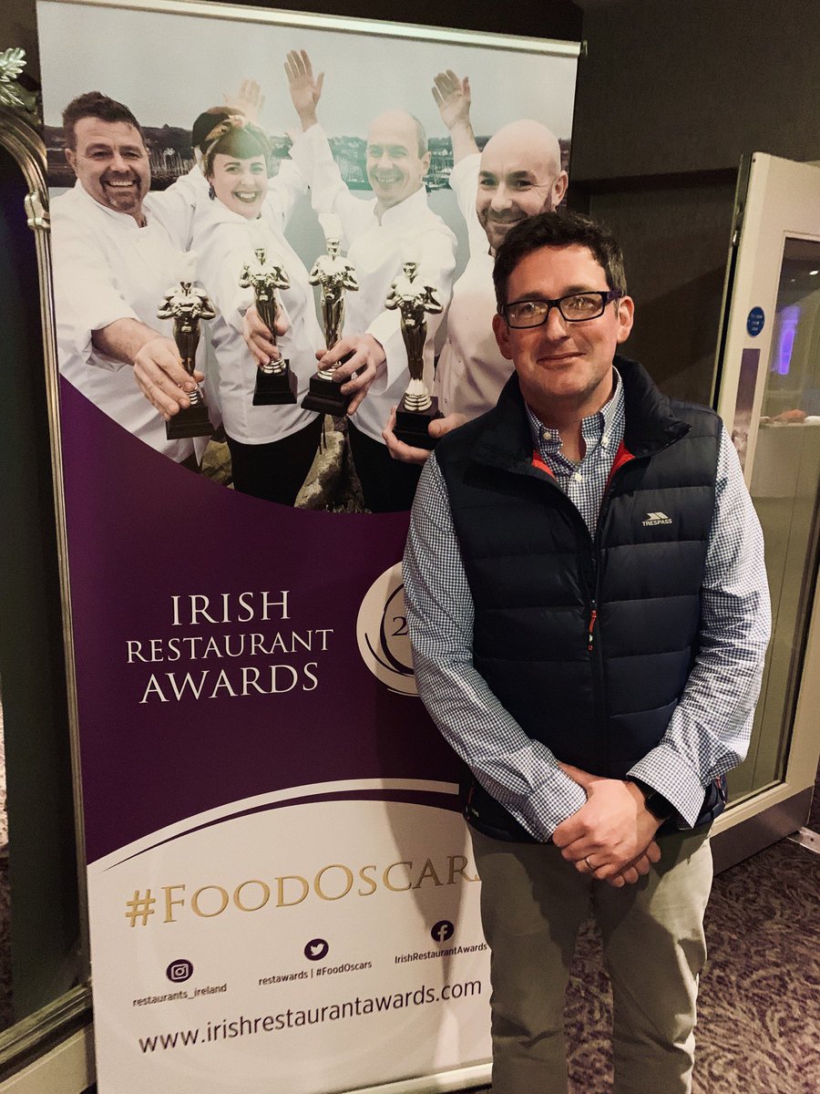 We are here in <a href="/LimerickStrand/">LimerickStrand Hotel</a> at the <a href="/restawards/">IrishRestaurantAward</a> .
Our Chef, Iain Flynn, is nominated as Best Chef in #Cork. 
#foodoscars19 #PaircUiChaoimhEvents