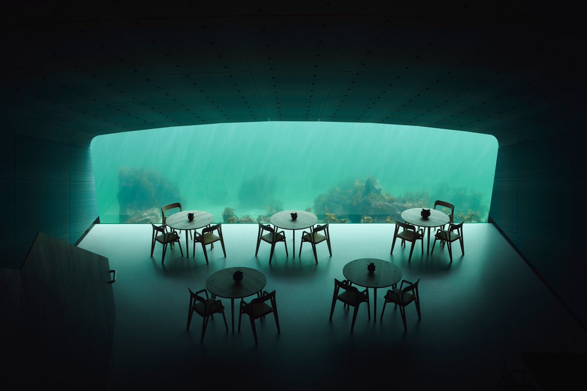 ElHorizontemx's tweet photo. Hoy abre en #Noruega el primer restaurante submarino de Europa #UnderRestaurant https://t.co/YQUmIfVF6a