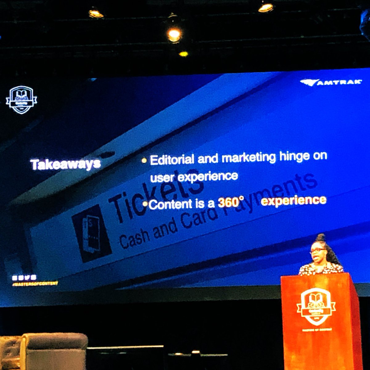 corradopaolucci's tweet photo. Creating content is like having a chat with friends and that’s create 360º experience. #MastersofContent https://t.co/ocD3FTU1TR