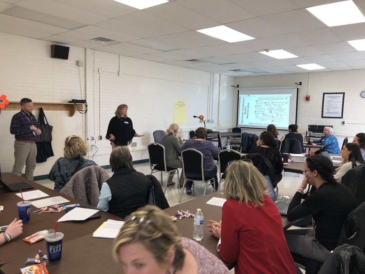 FCPSAdvAcad's tweet photo. Lots of Highly Able Learner program teachers attending optional PL with @MaureenCorio @CarCrawFCPS @KentWetzelFCPS tonight. Speaks to the value and their dedication! #FCPSProud https://t.co/NuZ41hsTga