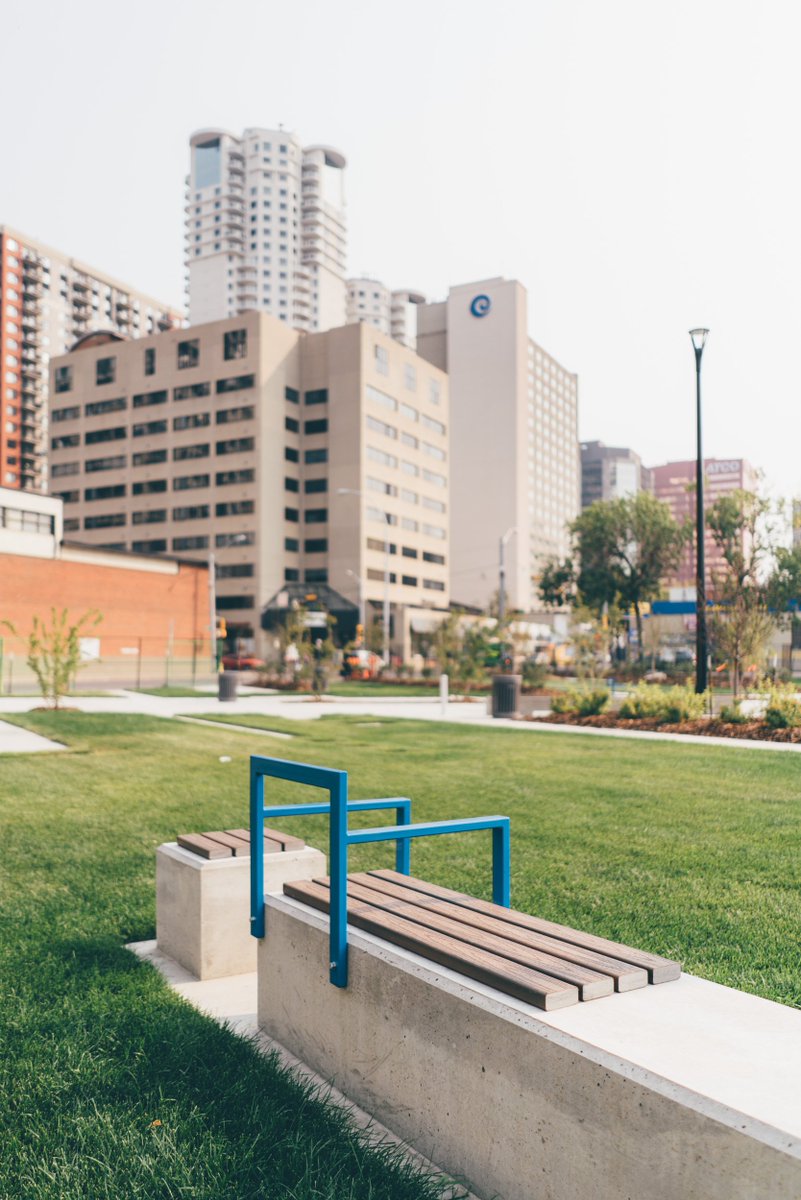 IMARKArchMetl's tweet photo. It's #firstdayofspring in the @CityofEdmonton! Soon, our parks will be green and full of happy people. We can’t wait to see you in Alex Decoteau Park. https://t.co/IL3KZiVOik
And if you’re lucky, you’ll be able to grab the IMARK metal frame seat and catch some sun!🌞 #yeg #yegart https://t.co/bdxxcgQzjO