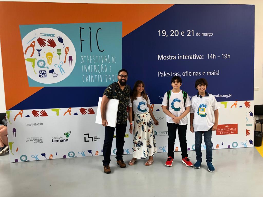 jordansmendes's tweet photo. Concept Salvador 6th graders participating of the 3rd FIC Maker with their Ancient World Chess Project. Everybody is loving it! @EscolaConcept #ConceptSSA #FICMaker2019 #FEBRACE 2019 https://t.co/p6z6gUqISB