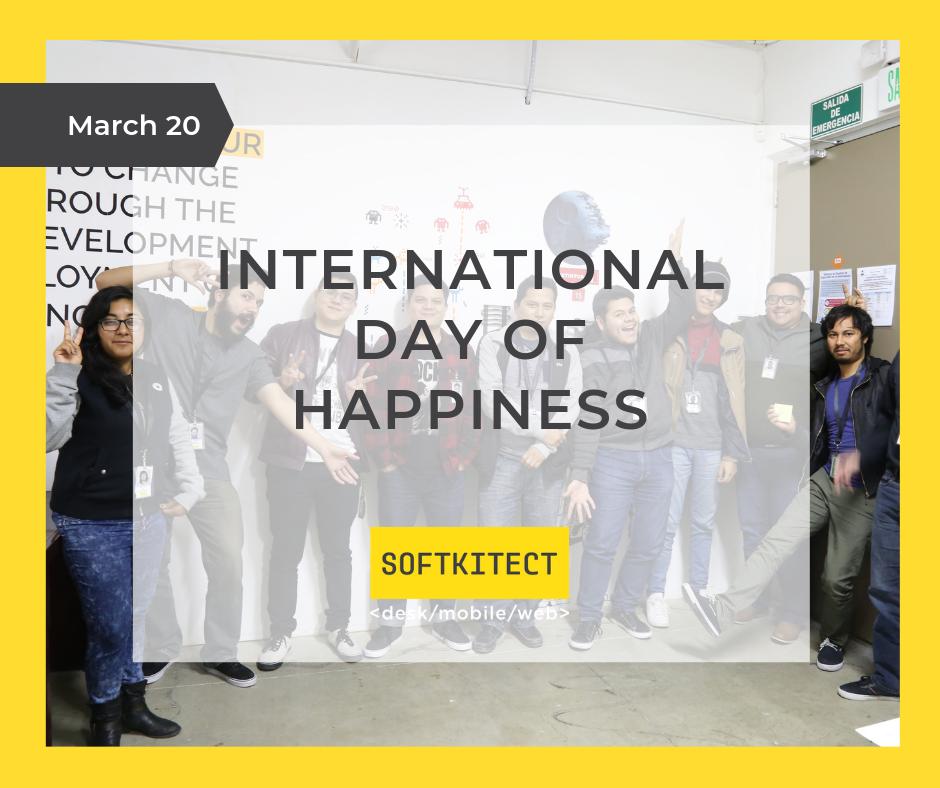 Softkitect's tweet photo. Yes, #softwareDevelopment can make you happier!
Celebrating International #DayofHappiness
https://t.co/1mYngDwyz6
#Softkitect https://t.co/BsyVetuVDK