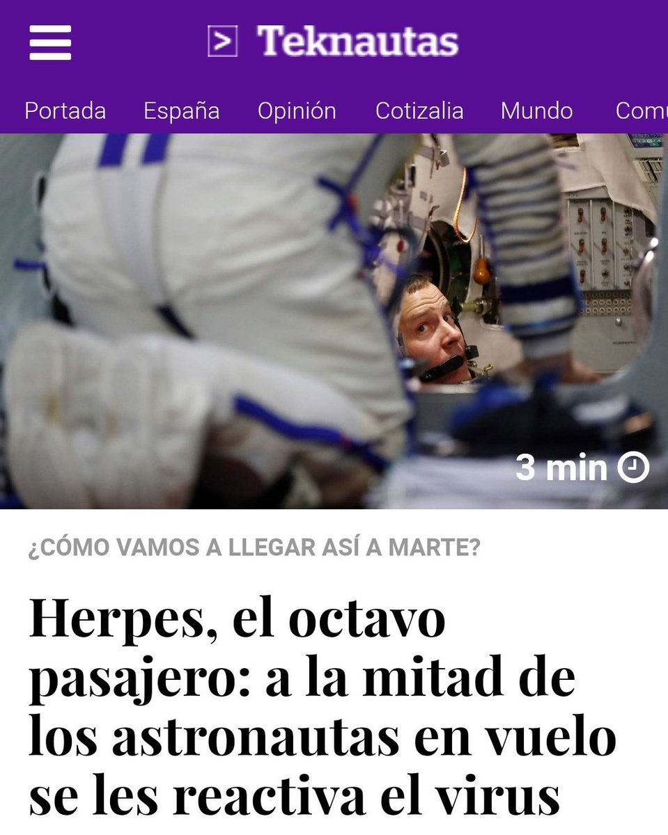 ElDistopista's tweet photo. Necesito una comedia romántica sobre esto ya:
Un astronauta viaja al espacio para una cita a ciegas pero, ¡oh, el herpes ha vuelto a aparecer!
¿Qué hilarantes aventuras tendrá que pasar nuestro protagonista para enamorar a su cita con la boca hecha un cuadro? https://t.co/gp4ZSJxVHL
