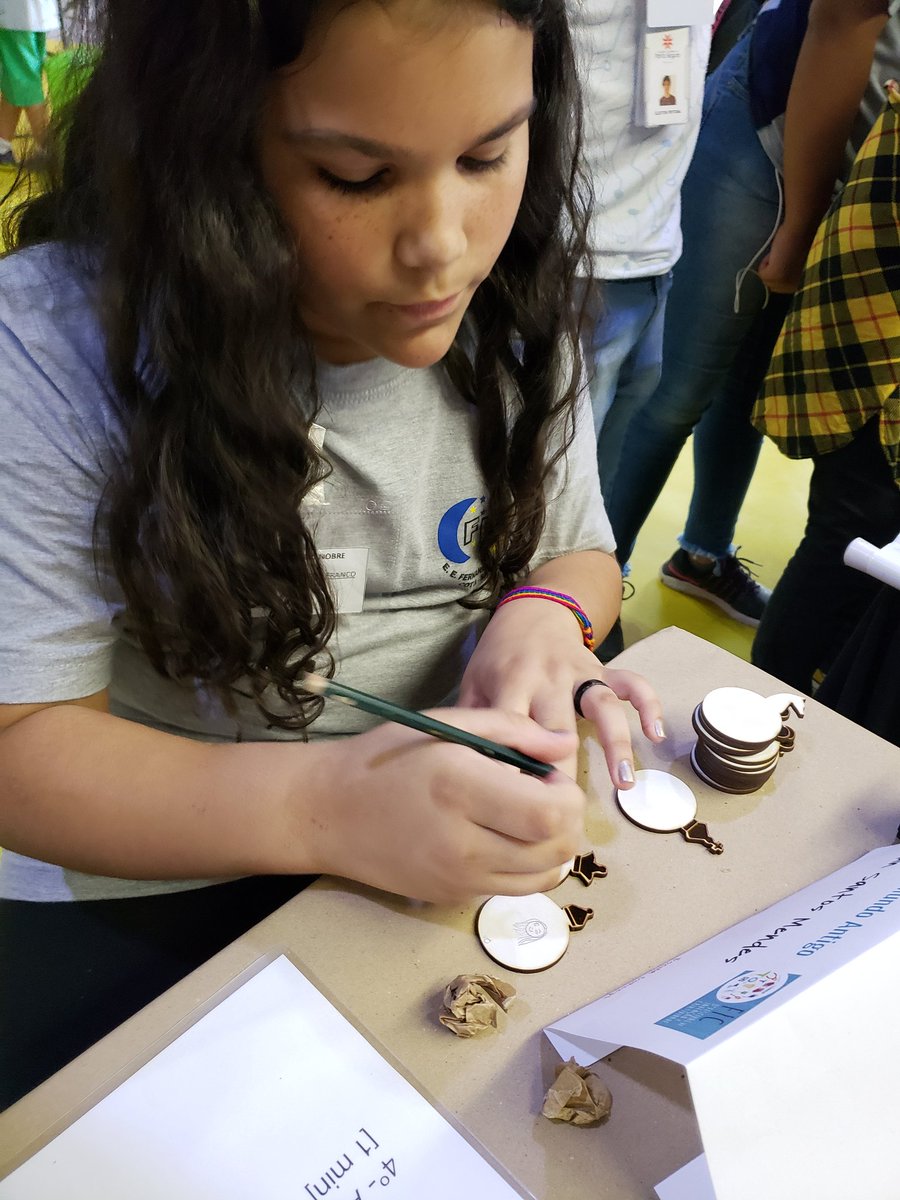 jordansmendes's tweet photo. Concept Salvador 6th graders participating of the 3rd FIC Maker with their Ancient World Chess Project. Everybody is loving it! @EscolaConcept #ConceptSSA #FICMaker2019 #FEBRACE 2019 https://t.co/p6z6gUqISB