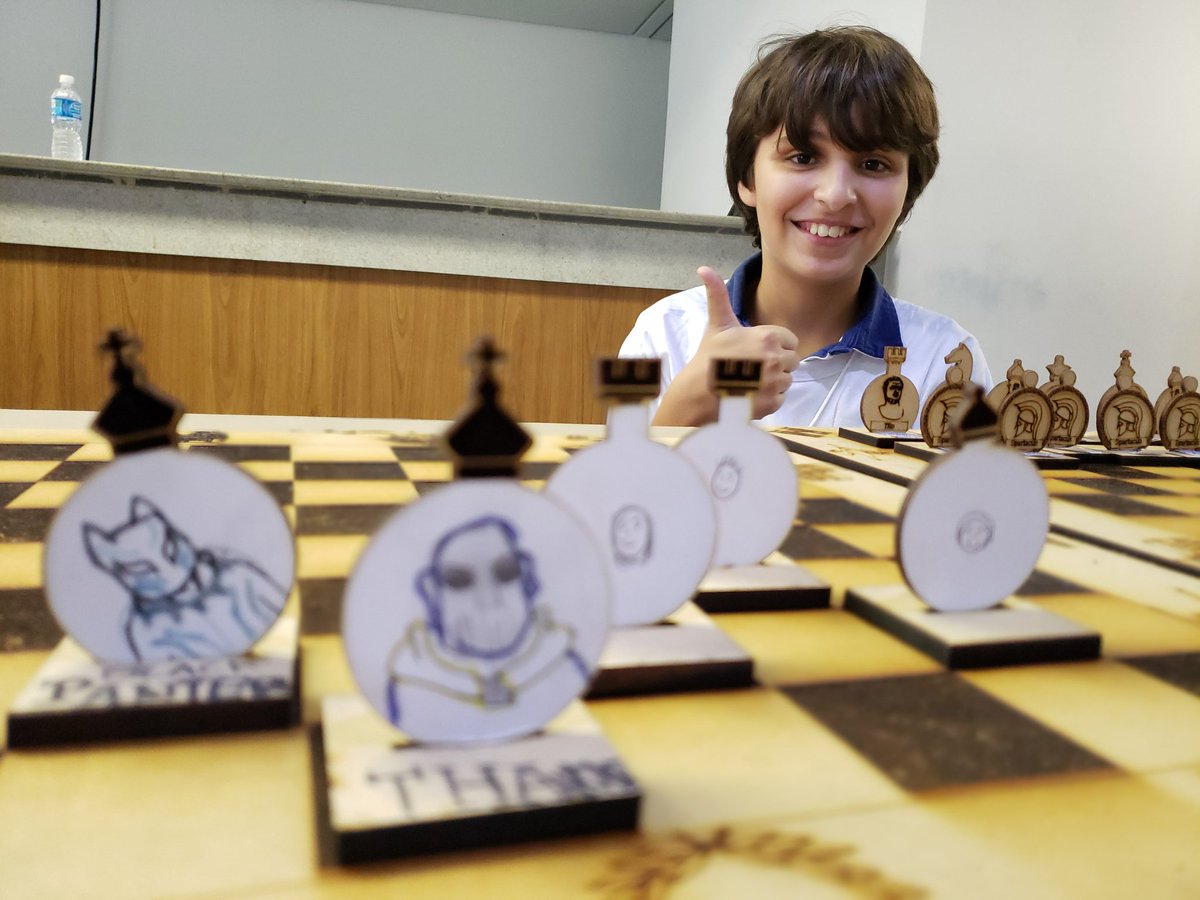 jordansmendes's tweet photo. Concept Salvador 6th graders participating of the 3rd FIC Maker with their Ancient World Chess Project. Everybody is loving it! @EscolaConcept #ConceptSSA #FICMaker2019 #FEBRACE 2019 https://t.co/p6z6gUqISB