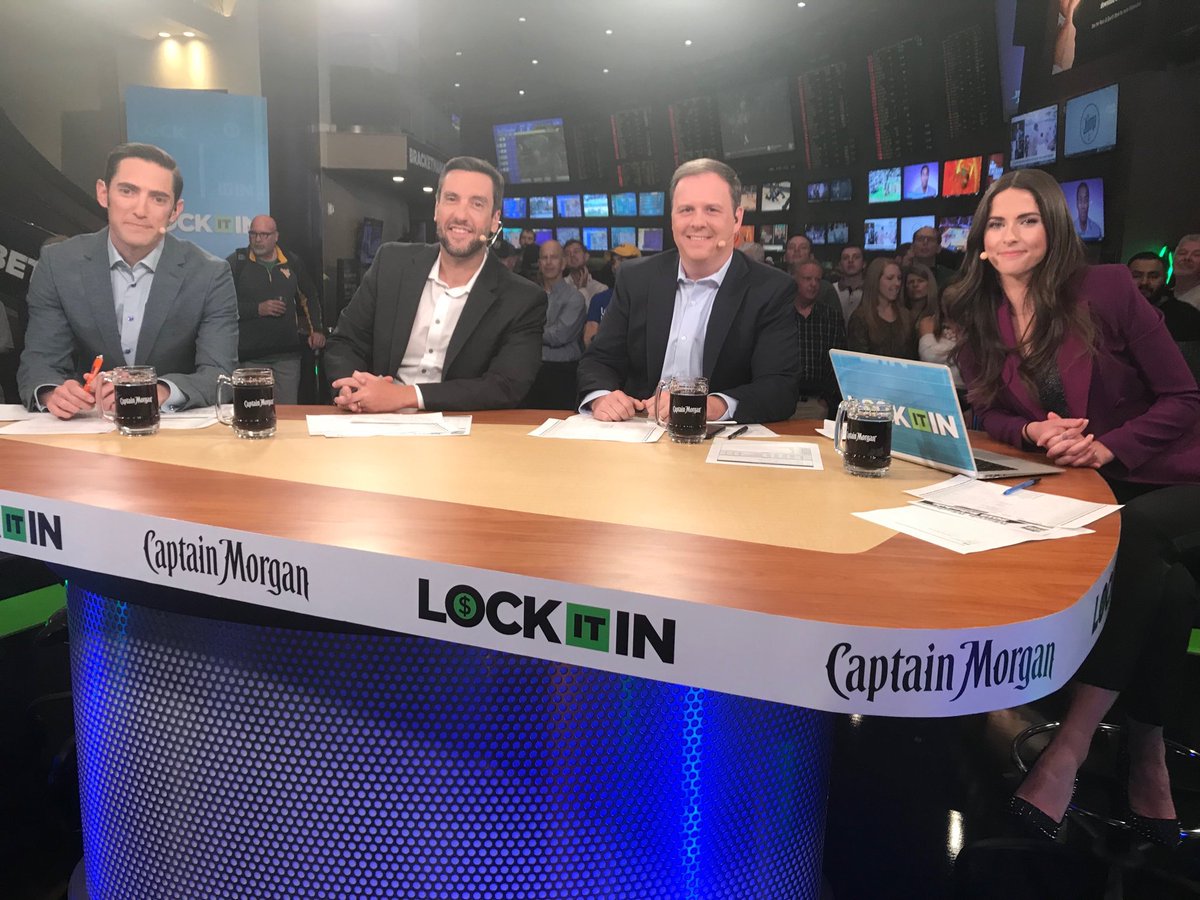 We are live on @lockitinonfs1 from Vegas’s MGM Grand sports book now.