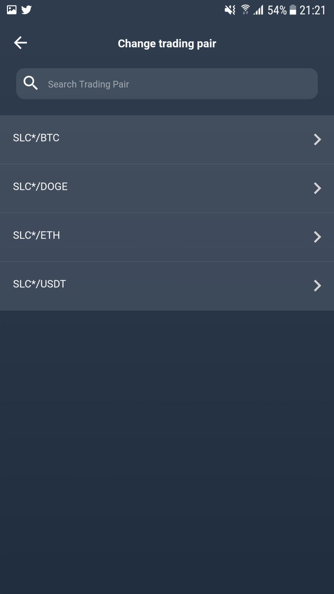 slicexexchange's tweet photo. Slice [SLC] #coin
listed on Delta #Bitcoin most extreme crypto tracking application.

@get_delta https://t.co/TriTE5Ybbd
Download for Android: https://t.co/6OPbC3HYVg

Download for iOs: https://t.co/W20YVOkCJg

#bitcoin #crypto #exchange #btc #slc https://t.co/3kRVRCHgLn