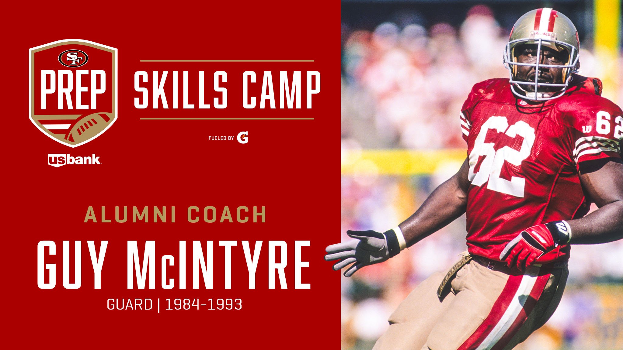Uživatel San Francisco 49ers na Twitteru: „3x Super Bowl champion 5x Pro Bowler 2x #49ersPREP Skills Camp alumni coach Former #49ers guard Guy McIntyre returns to the #49ersPREP presented by @usbank Skills Uživatel San Francisco 49ers na Twitteru: „3x Super Bowl champion 5x Pro Bowler 2x #49ersPREP Skills Camp alumni coach Former #49ers guard Guy McIntyre returns to the #49ersPREP presented by @usbank Skills