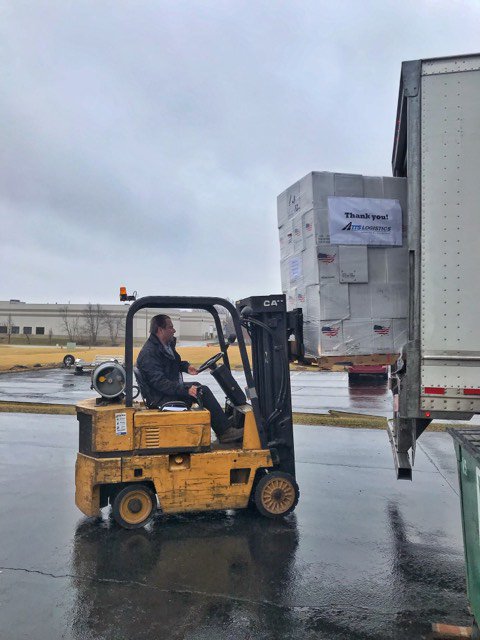 WE DID IT! 🎉🎉 We moved 50,639 books to an in-need community in Big Ugly, West Virginia. 📖📖#ATTSLogistics warehoused + coordinated logistics for this HUGE shipment of books. 🚛🚚👏👏 We are so happy to see them on their way to WV! #movingfreight #shippinglife #biguglywv