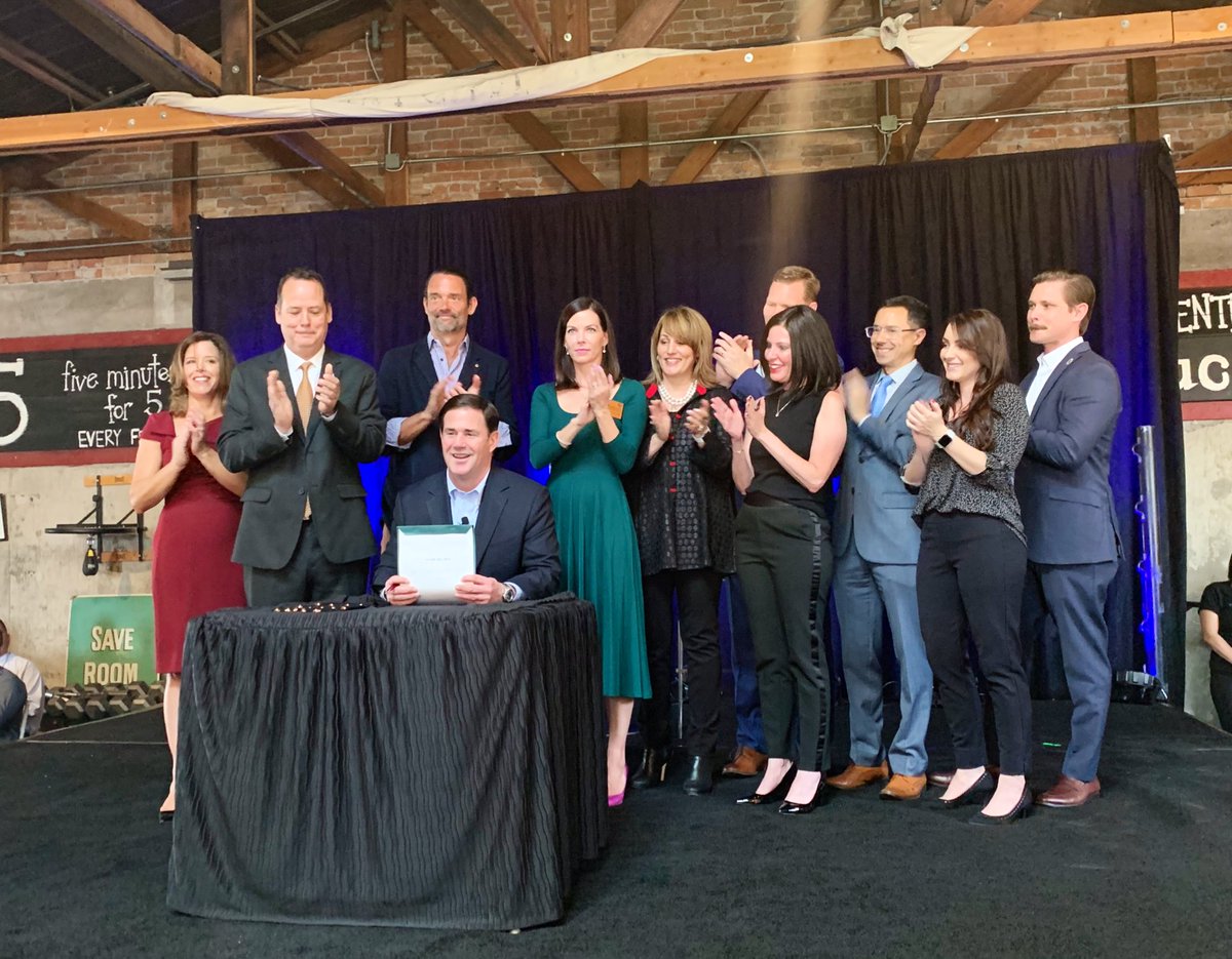 JeffWeninger's tweet image. RT @dougducey: Property technology is changing the way we rent, buy and sell property. Today, I signed legislation to create a #PropTech sandbox, making it easier to test and develop new technologies in real estate #AZMeansBiz @azcommerce @invisionAZ