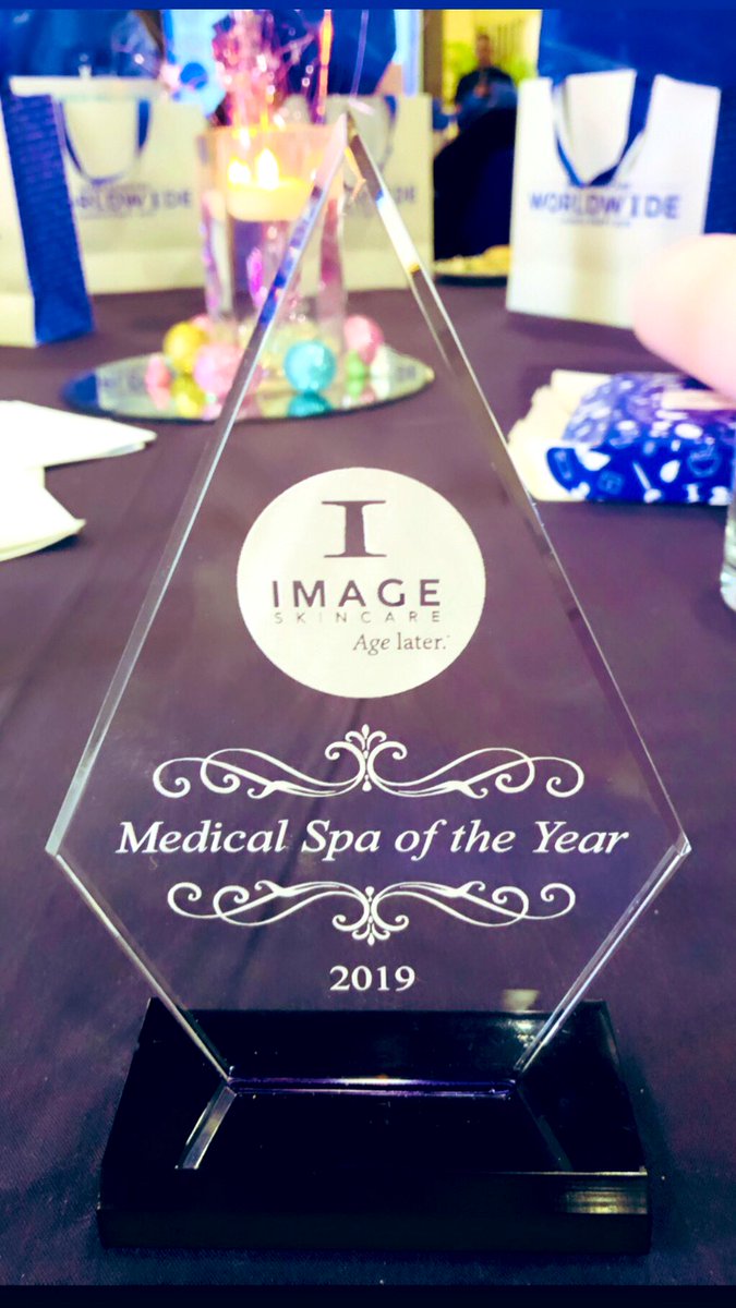 TarantulaTea's tweet image. Guys. I am so excited to not only be a part of @imageskincare 2019 Worldwide Launch Party today in San Antonio but the most excited about winning Medical Spa of the Year! ✨ YAY Team @corpusplasticsurgery ✨ #proudskincoach #skinspired #agelater