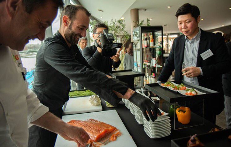 dreventParis's tweet photo. We absolutely loved catering this event! Culinary art of Korea #fusionfood #korea #france https://t.co/SNpseXxMIL