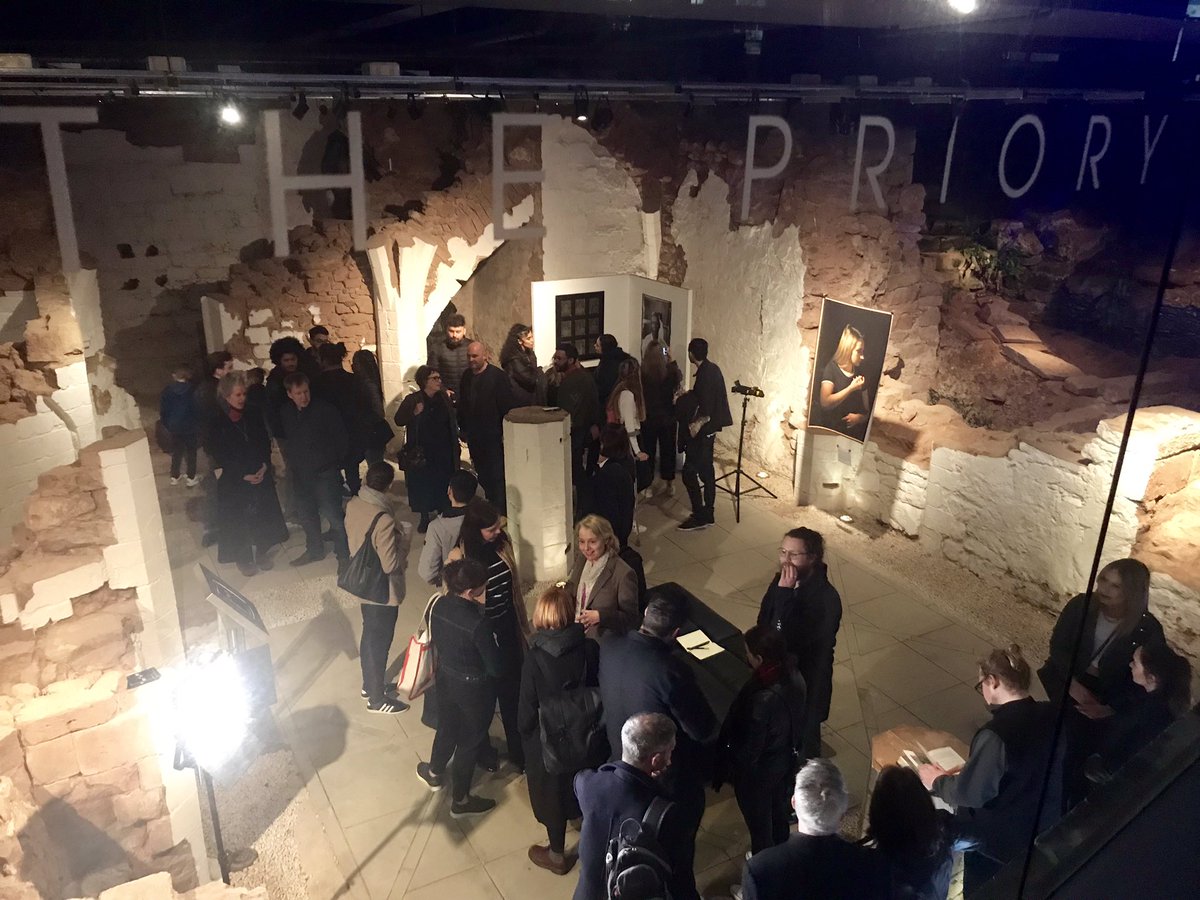 GMatouskova's tweet image. Great #exposure festival launch @CicPriory tonight #pvc @covcampus @CoventryFAH #thisiscoventry