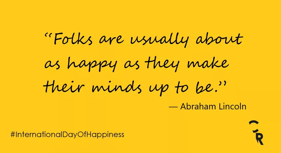 It's #InternationalDayOfHappiness! What makes you happy?