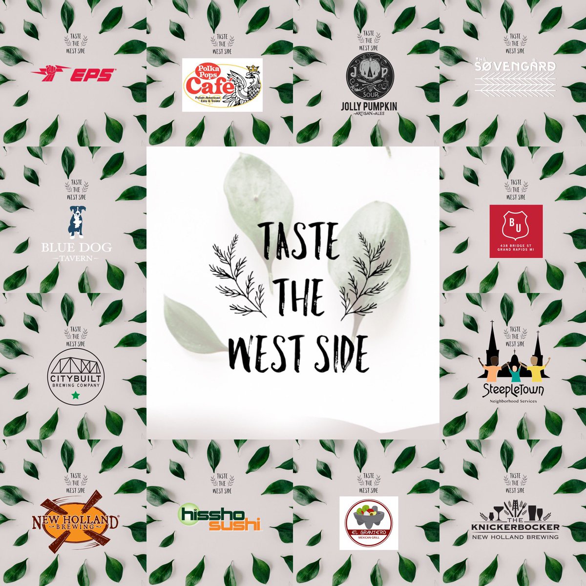 Tastewestsidegr's tweet photo. Today’s the day! Can’t wait to see everyone and try so many plates from our awesome restaurant partners. @jollypumpkin @TheSovengard @BlueDogTavern @CityBuilt @newhollandbrew @HisshoSushi @Steepletown #tastetws2019 https://t.co/Zw5kQImDoG