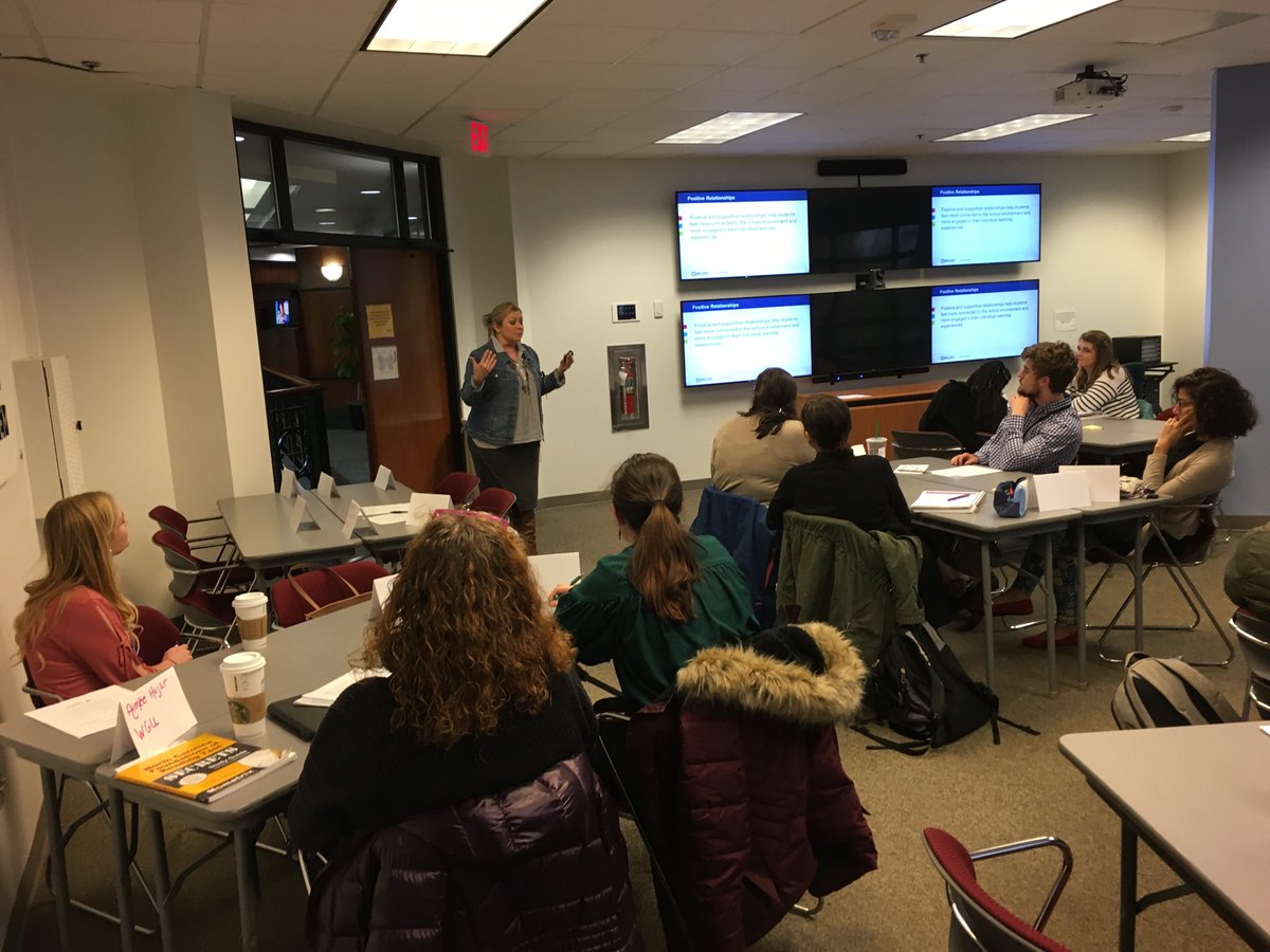 Crystal Reardon, our Director of Counseling Services, is presenting to our Student Teacher University participants about Social and Emotional Learning ⁦<a href="/WCPSS/">Wake County Public School System</a>⁩ this afternoon ⁦<a href="/WCPSSBTSP/">WCPSS BTSP</a>⁩