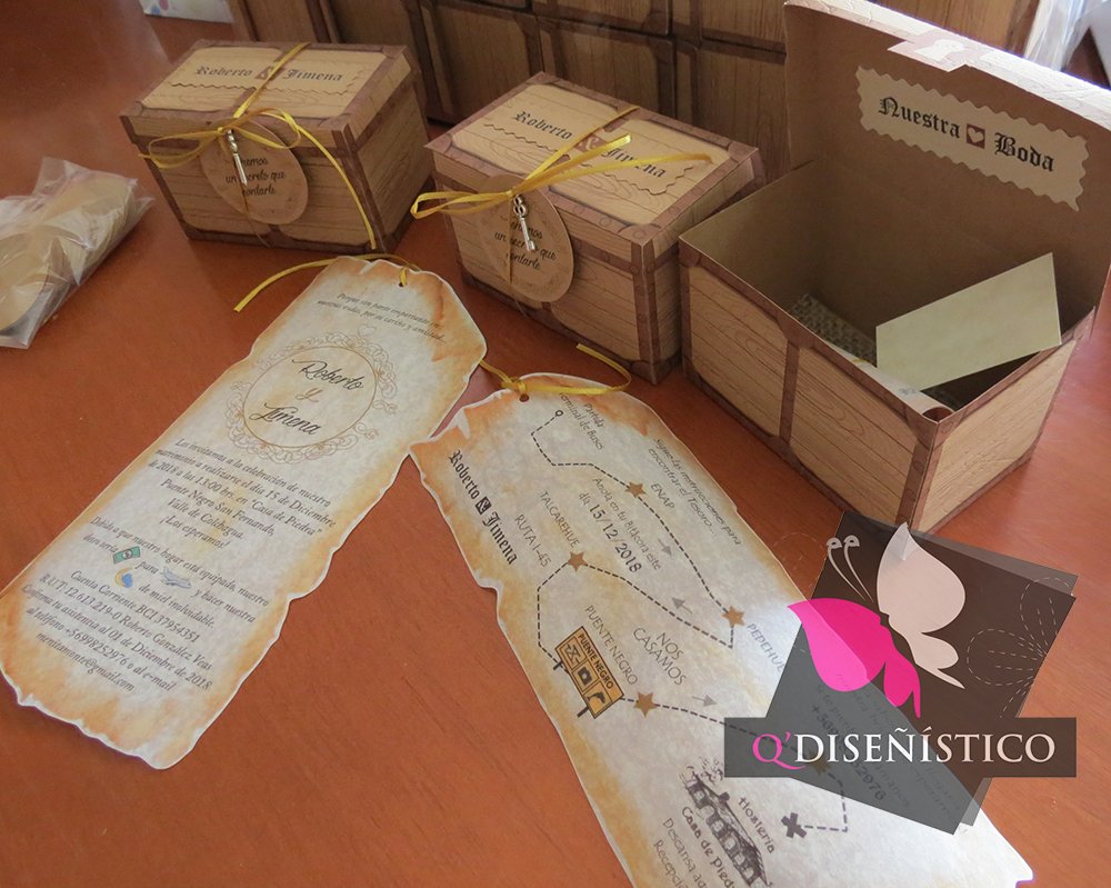 PartesQD's tweet photo. Te casas pronto?, necesitas invitaciones? 💏🇨🇱Diseños rústicos, cajitas, simples, personalizados. Visítanos y cotiza sin compromisos ✉️👍 Realizamos envíos! 📦Facebook: https://t.co/YC9fitXV7r #espiritusanto #belma #diadelafelicidad #mundial2030 #gonzalojara #sanroque #chile https://t.co/FnmHxrhCLW