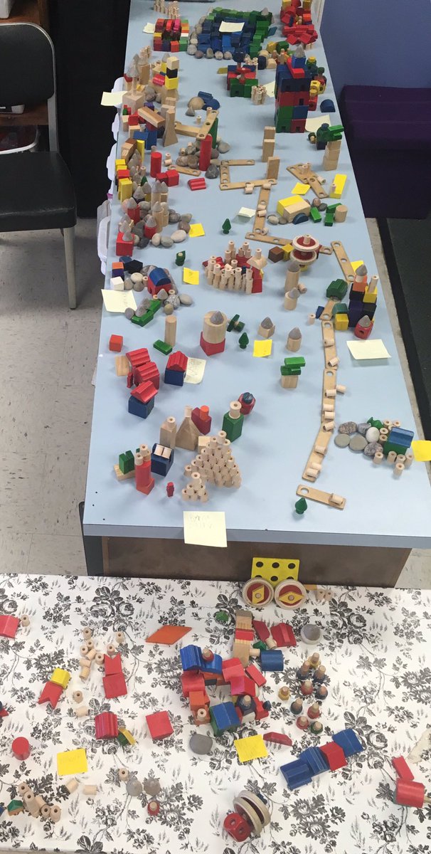 Building our community-Canandaigua- with loose parts to kick off our non-fiction unit of study. Will use build to make decisions about places we would like to learn and write about. Three weeks which will lead into Career Week! #PESInspires