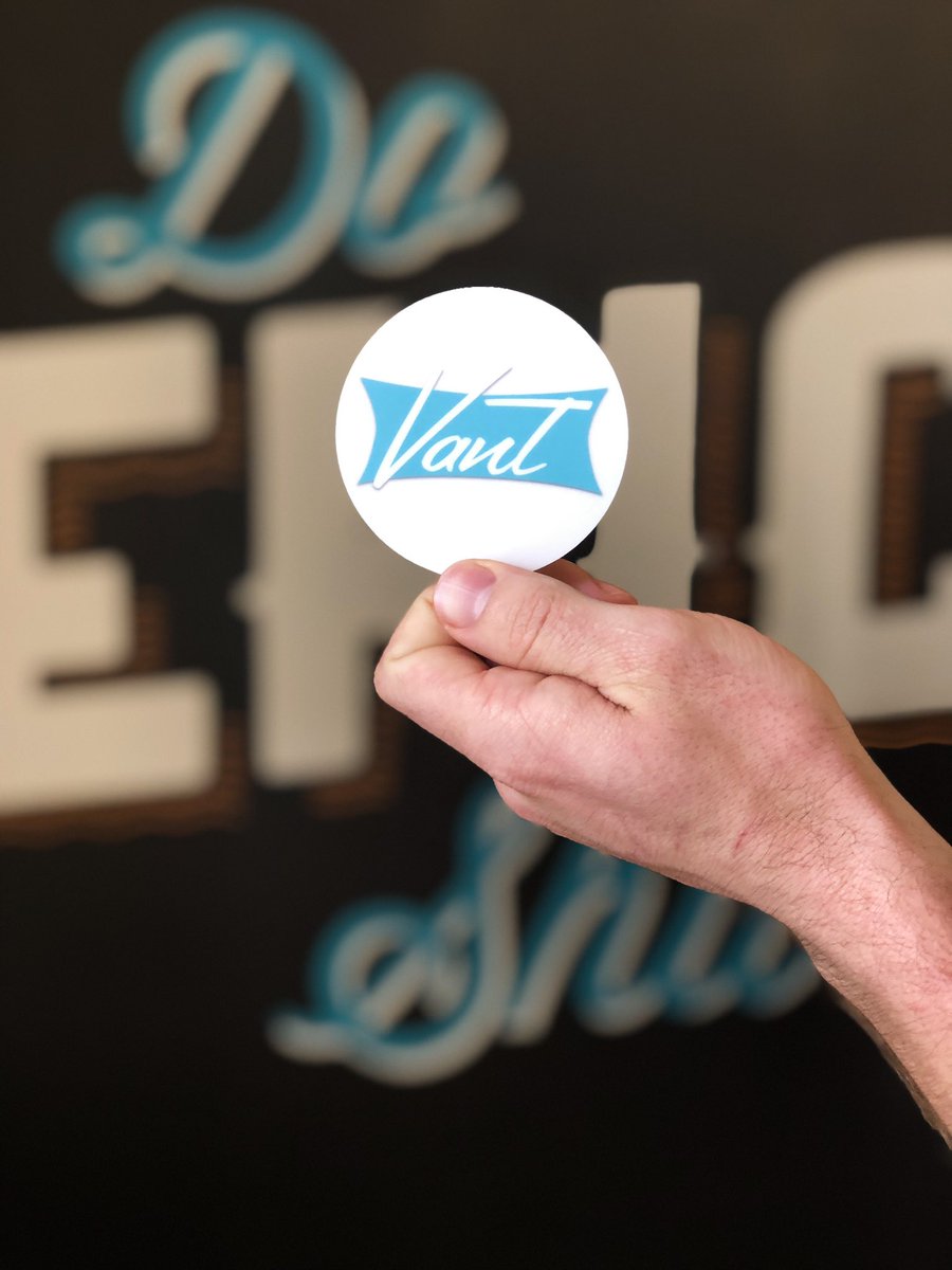 VantMarketing's tweet photo. When your new stickers come in and now you just want to put them on everything 🙌🏻

Thanks @stickermule! https://t.co/O990iKx76n