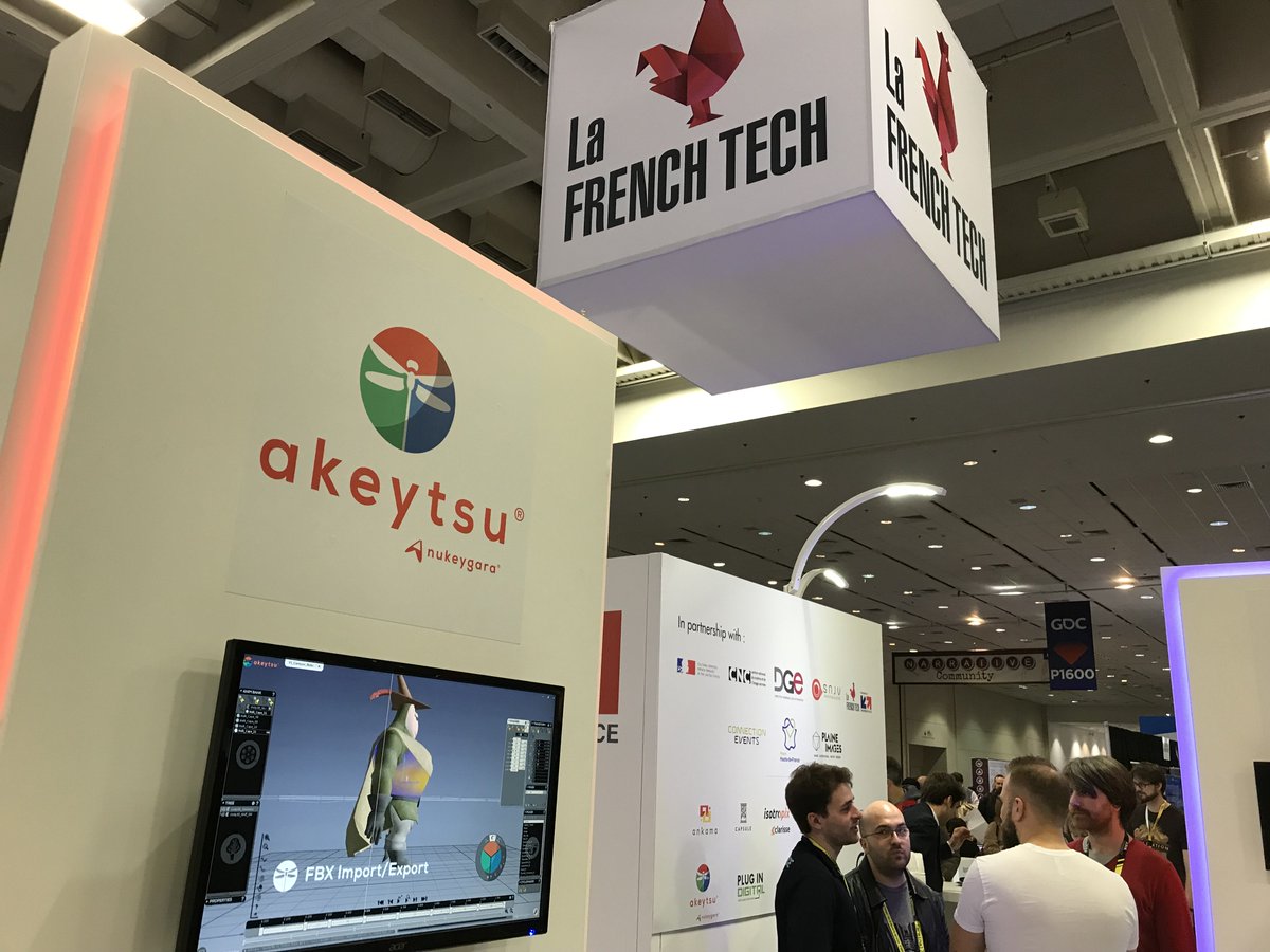 akeytsu's tweet photo. Look for the red rooster on your way to the North Hall. You'll find us waiting for you under it at booth N2903. #cocorico #GDCAnim #GDC19 #GDC2019 #indiedev #frenchtech #FranceAtGDC https://t.co/uFupD8L5SN