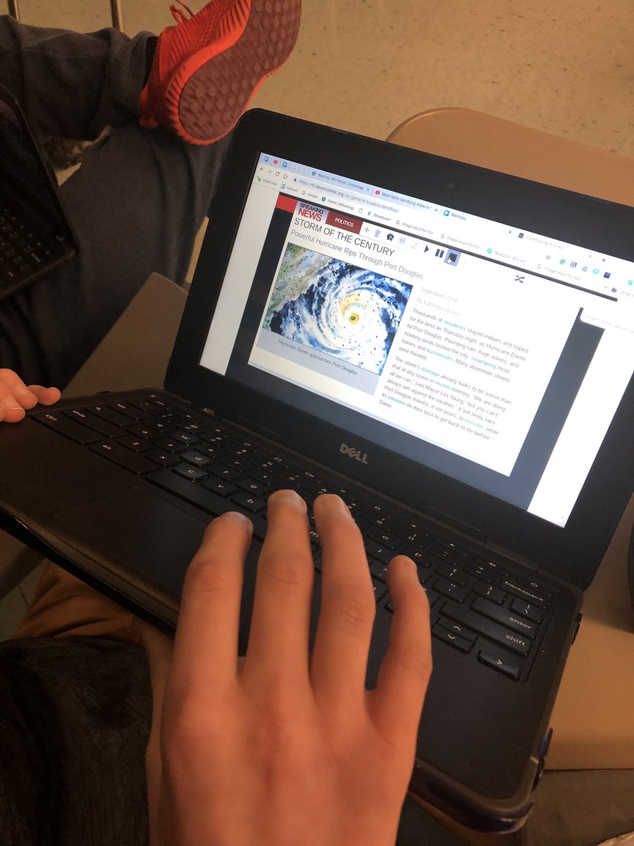 BnMcIntyre's tweet photo. Reading & Writing interventions via Classroom Inc, supporting skills & topics covered in their ELA classes. They didn’t realize they were {learning} they just knew they were having fun. In the words of my kids “This is LIT” 🔥 #gcforward #PowerOnGC #KYGoDigital @GravesCountyMS https://t.co/xAe0SGzawX