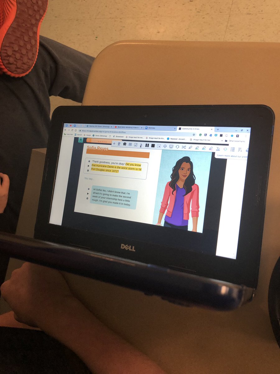 BnMcIntyre's tweet photo. Reading & Writing interventions via Classroom Inc, supporting skills & topics covered in their ELA classes. They didn’t realize they were {learning} they just knew they were having fun. In the words of my kids “This is LIT” 🔥 #gcforward #PowerOnGC #KYGoDigital @GravesCountyMS https://t.co/xAe0SGzawX