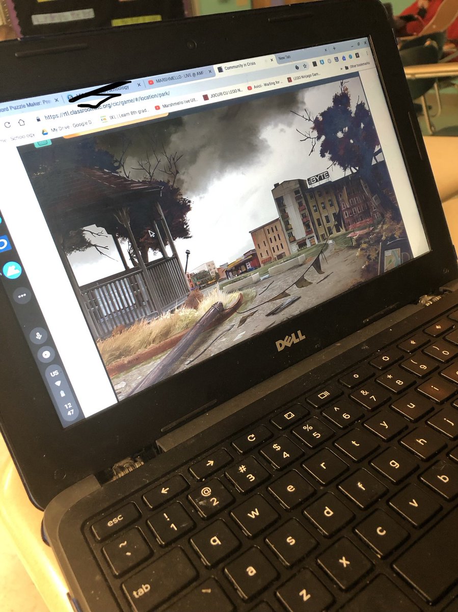 BnMcIntyre's tweet photo. Reading & Writing interventions via Classroom Inc, supporting skills & topics covered in their ELA classes. They didn’t realize they were {learning} they just knew they were having fun. In the words of my kids “This is LIT” 🔥 #gcforward #PowerOnGC #KYGoDigital @GravesCountyMS https://t.co/xAe0SGzawX
