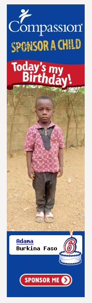 Jesus won’t come back until Christian missionaries start preaching “GOSPEL OF THE KINGDOM,” and stop going out there only to take sad looking photos of innocent children to raise money!  Who tell you that this Burkinabe child is thinking about his birth day? DECEPTION!