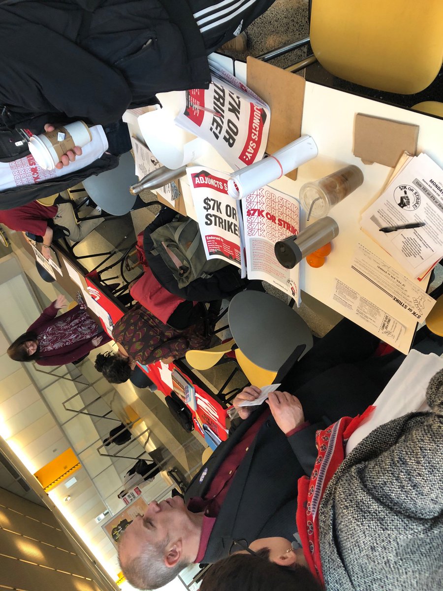 John Jay adjuncts are fierce advocates for #7KCUNY and #7KorStrike!