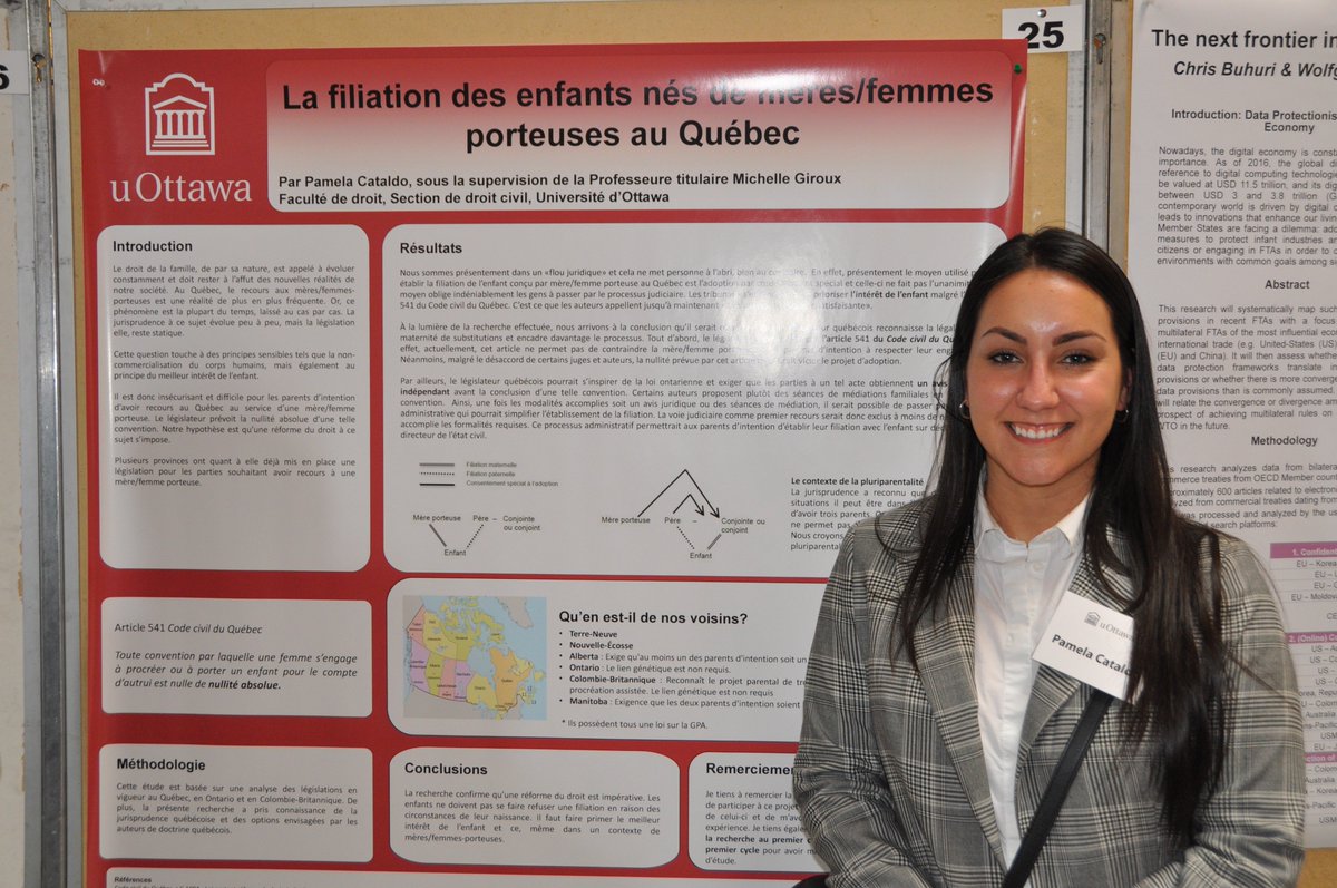 DrCiviluOttawa's tweet photo. Chez nous, la passion pour la recherche commence au premier cycle. 
Petite mention au projet finaliste de Pamela Catalod.
Félicitations à nos étudiants/es et leurs enseignants/es #PIRPC https://t.co/tRD4i8umjR