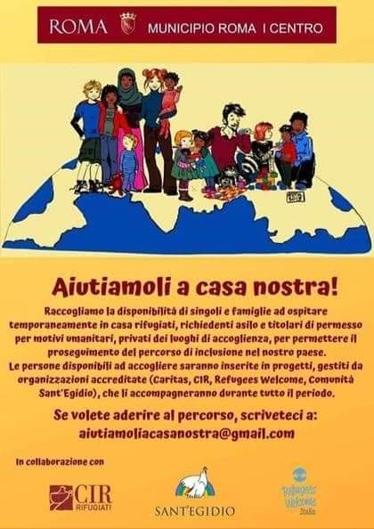 montemi1's tweet photo. Ancora 13 famiglie di #volontari per "aiutiamoli a casa nostra". Il terzo gruppo incontra le associazioni che promuovono con noi la campagna @CIRRIFUGIATI @CaritasRoma @RWelcomeItalia @santegidionews Continuano ad arrivare adesioni. Info aiutiamoliacasanostra@gmail.com https://t.co/GPksYJuxPg
