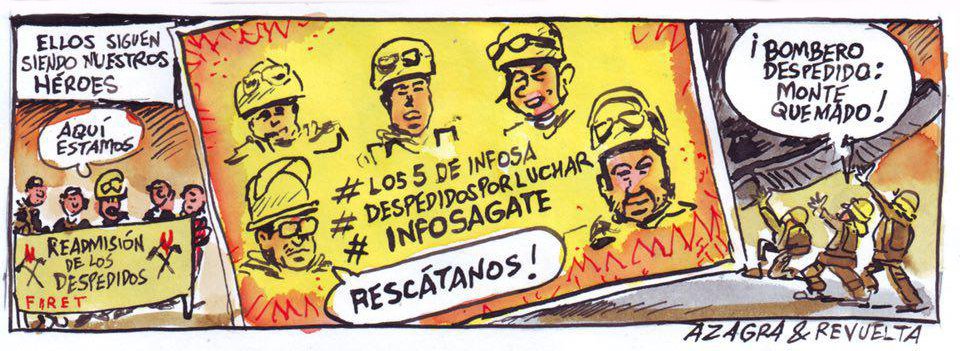 PASBF's tweet photo. @CarlosNovilloPi Se le olvido contar que muchas de esas fajas previamente han sido tratadas por los/as #BomberosForestalesCM, si esxs q trata usted como borregos y q año tras año las adjudicatarias lxs despiden. Mas q pastoreo es POSTUREO.
#ReadmisionDespedidos
#InfosaGate https://t.co/Epz7l0HoIA
