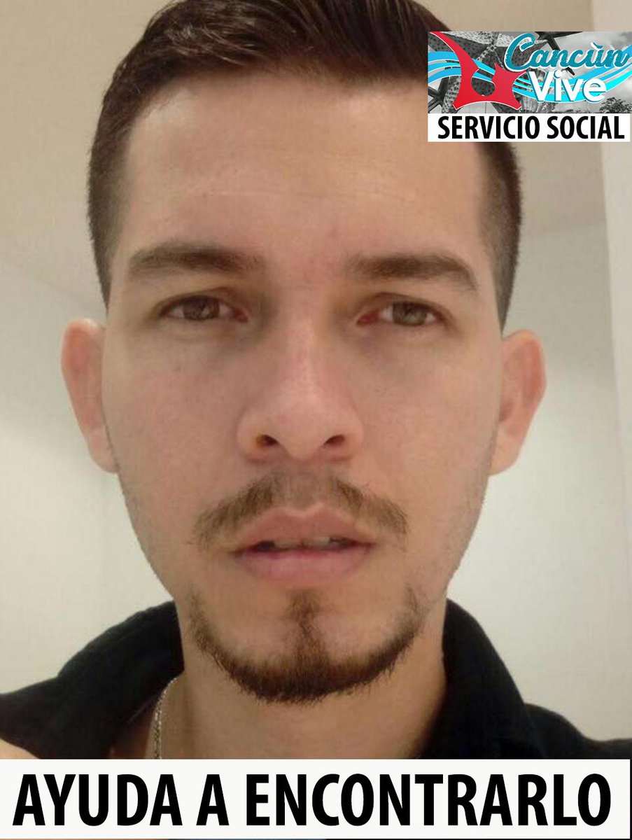 CANCUNVIVE's tweet photo. #AyudaCancún:
Se solicita tu apoyo para localizar a Jonathan Silencio Sánchez de 29 años de edad. 
Estatura: 1.75 m
Complexión: Delgado
Vestimenta: Playera gris y bermuda de mezclilla. https://t.co/u1nufSByH6