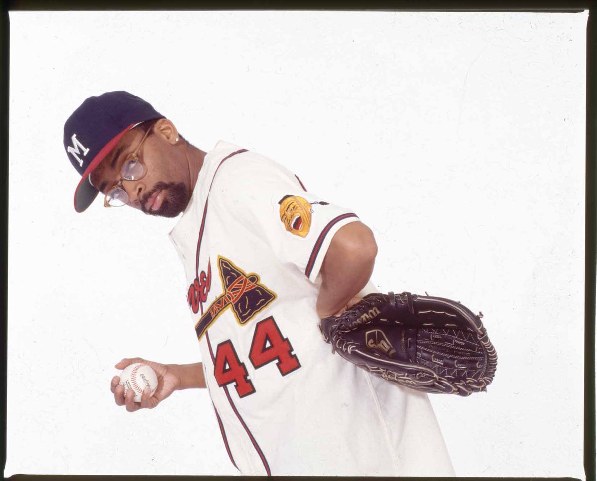 Happy Birthday to a Legend, Spike Lee Photographs by Anthony Barboza from a Sports Illustrated shoot in 1991.