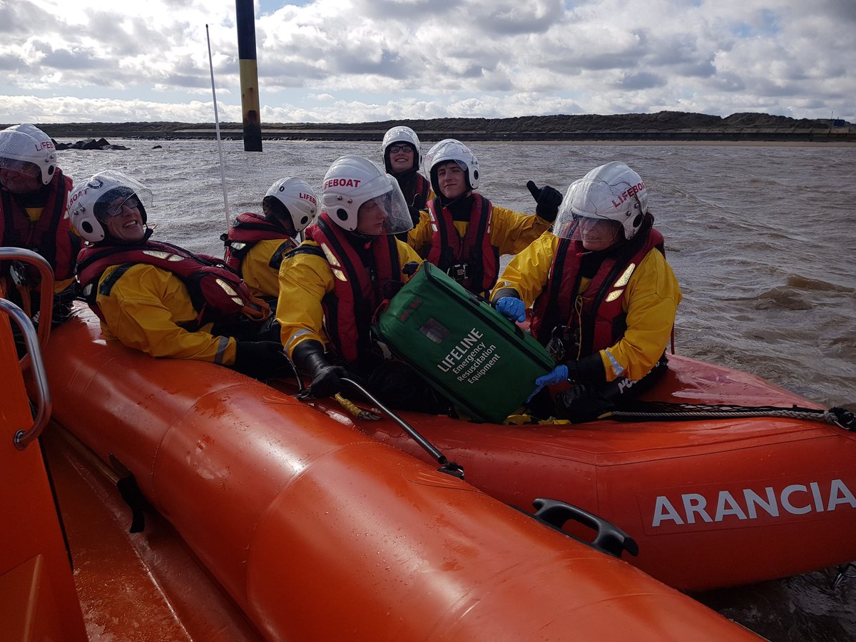 Training in full swing now! Lion Heart and Ros Clipston performing well! Reef rescue exercise preparing  for silly season #lifeboat #IndyLB #seapalling #norfolk #independent