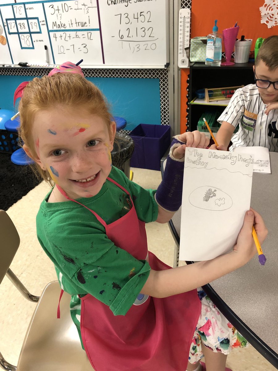 FarrarFirst's tweet photo. These firsties got to explore different careers centers today! They were architects, fashion designers, artists, and even chefs who created their own menus! Can’t wait to see all the great things they will do one day! #TCSPublic #farrarfrogs @edens_debbie https://t.co/88F1Prn10O